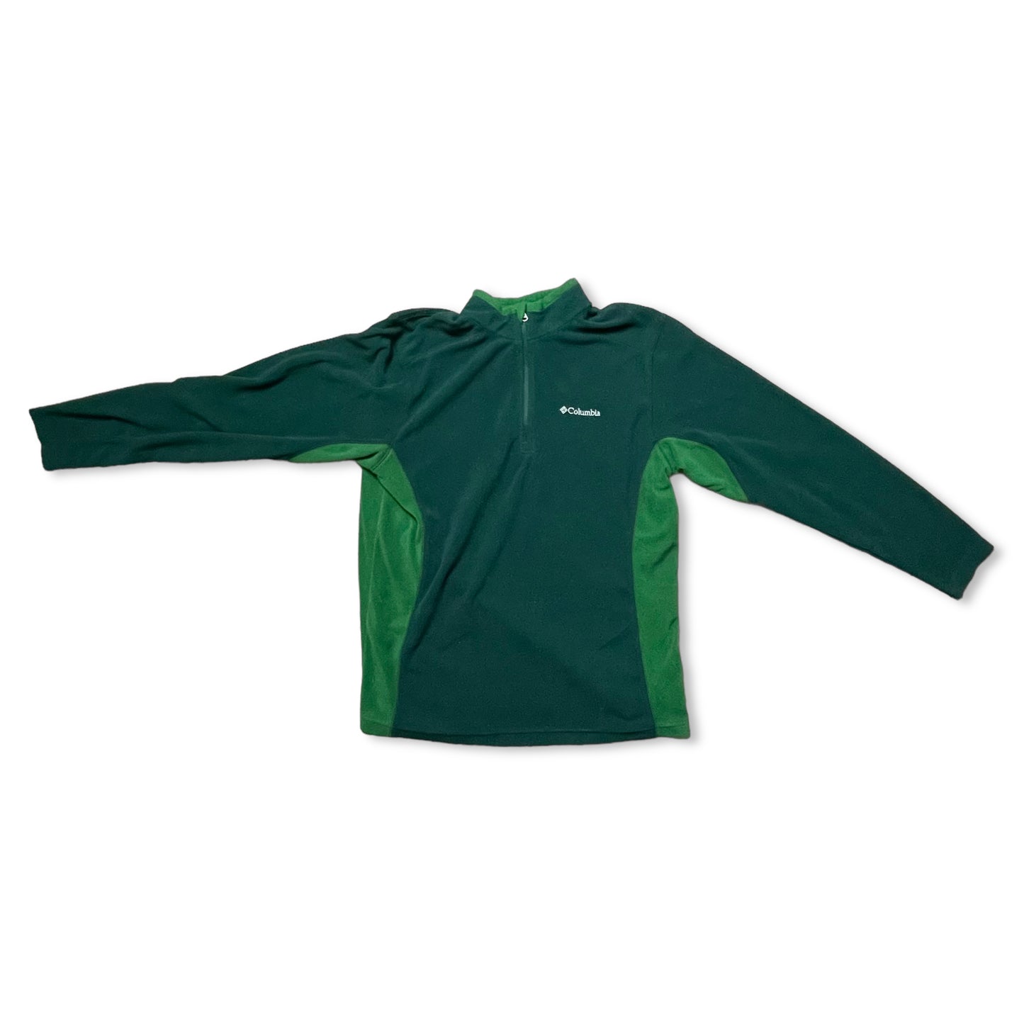 COLUMBIA 1/4 ZIP FLEECE - M