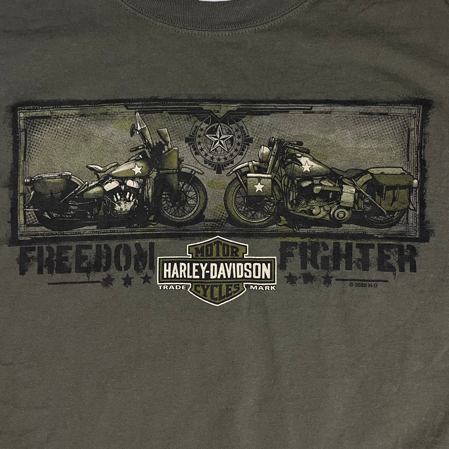 HARLEY DAVIDSON FREEDOM FIGHTER T SHIRT - XL