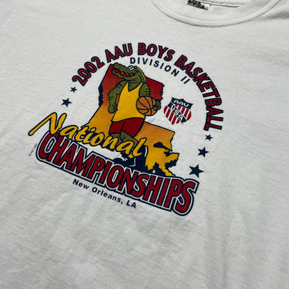 VINTAGE 2002 AAU NATIONAL CHAMPIONSHIPS T SHIRT - L