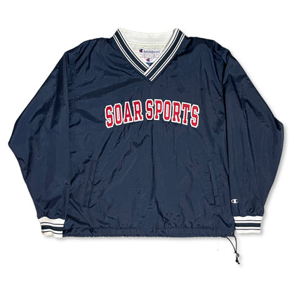 CHAMPION SOAR SPORTS PULLOVER - L