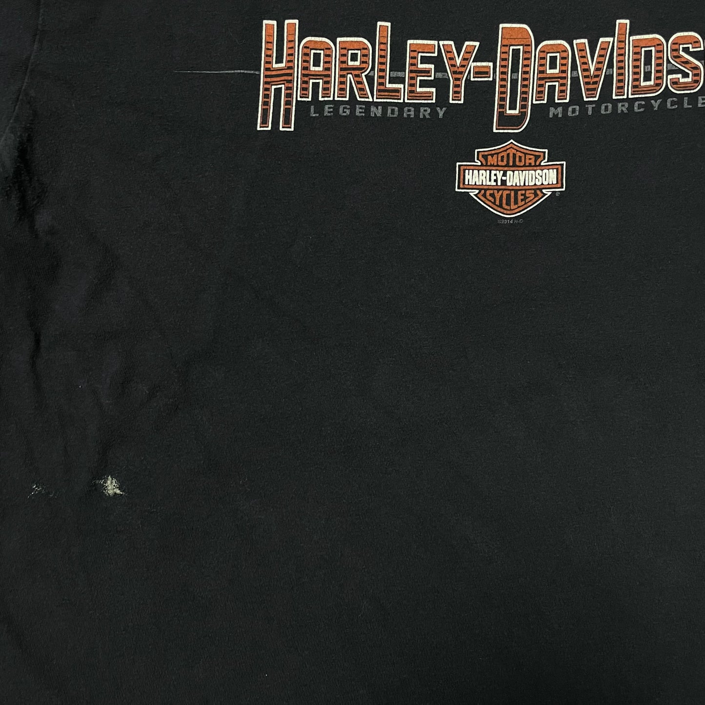 HARLEY DAVIDSON WAVING FLAG LONG SLEEVE - XL