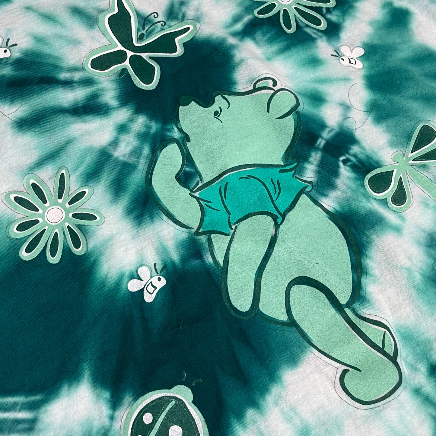 VINTAGE TIE DYE POOH T SHIRT - WOMEN’S XXXL