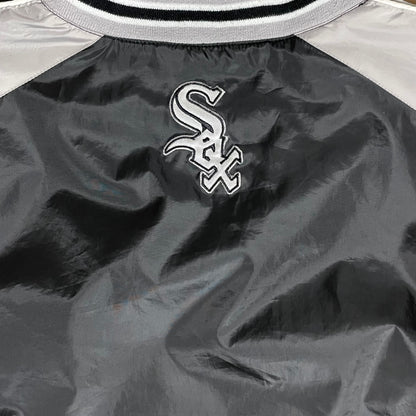 VINTAGE MLB WHITE SOX PULLOVER WINDBREAKER - L