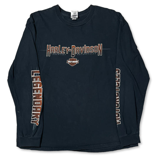 HARLEY DAVIDSON WAVING FLAG LONG SLEEVE - XL