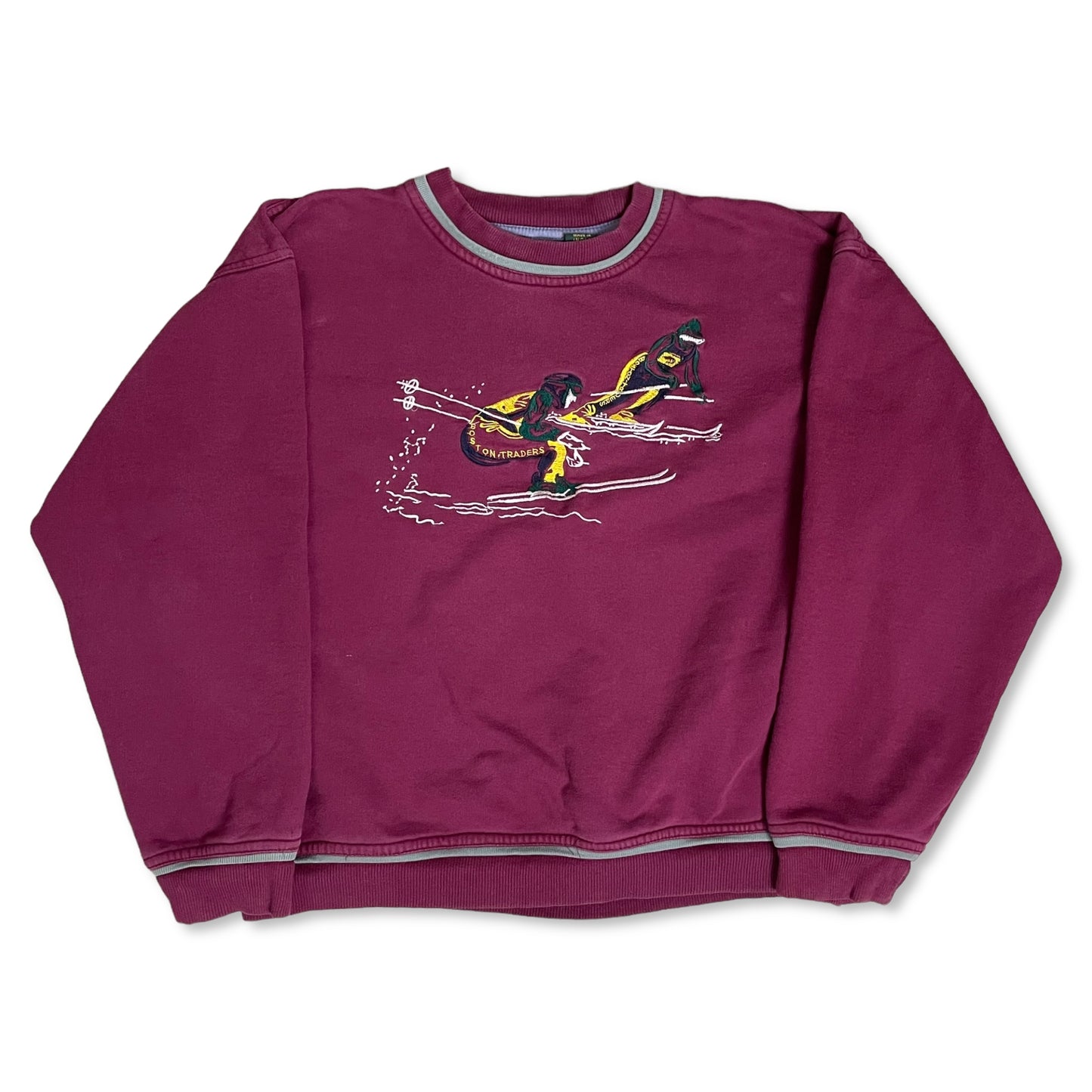 VINATGE SKIERS SWEATSHIRT - M