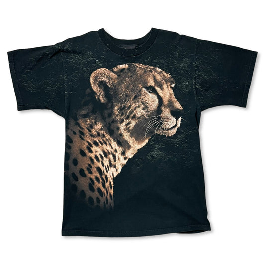 VINTAGE RADICAL NATURE CHEETAH T SHIRT - L