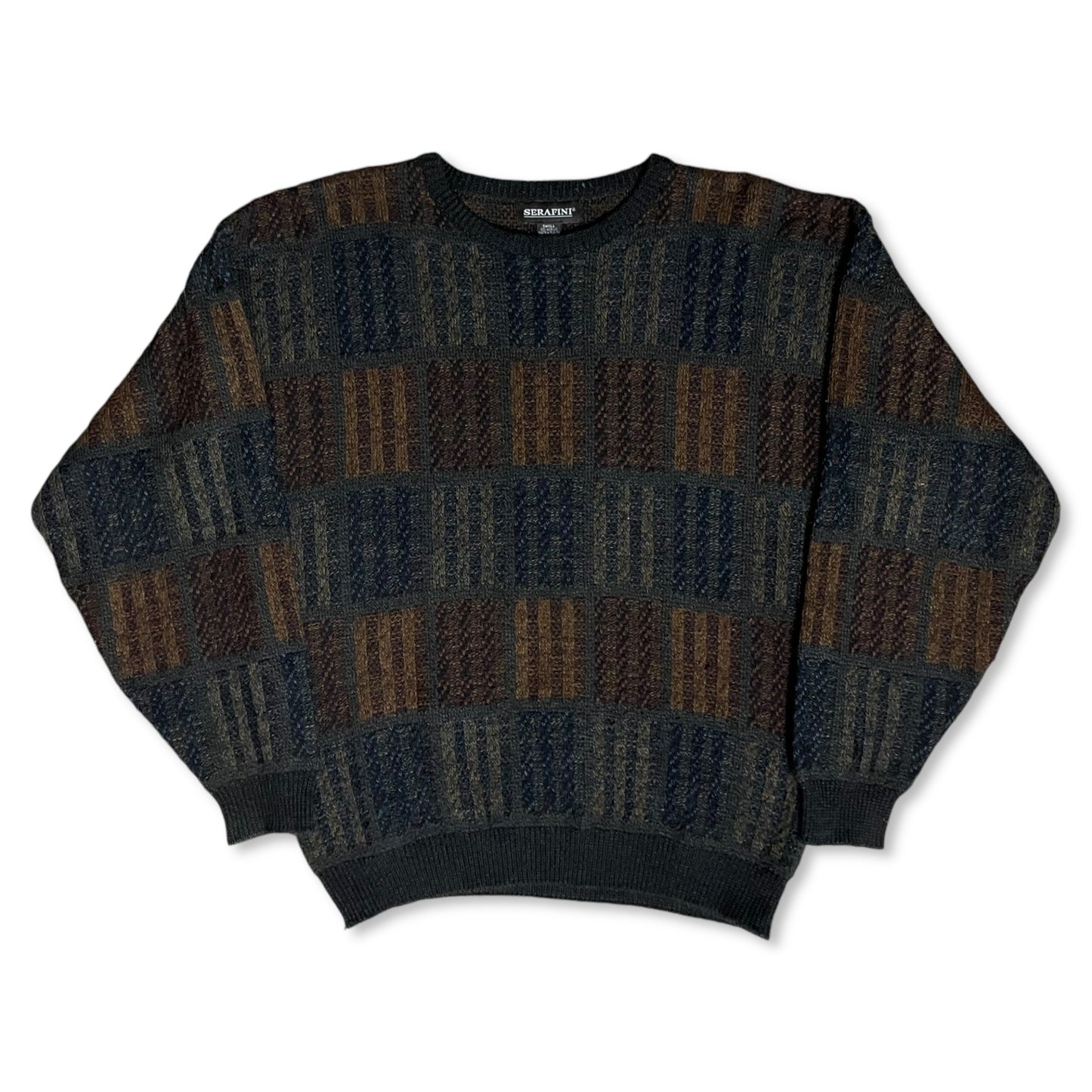 VINTAGE GRANDPA SWEATER - S