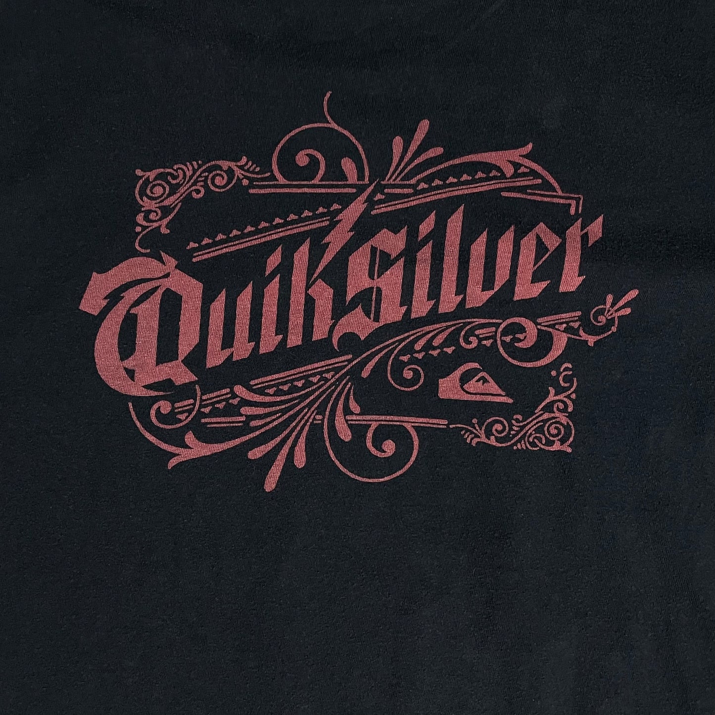 QUIKSILVER LOGO T SHIRT - L