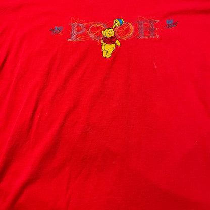 WINNIE THE POOH EMBROIDERED T SHIRT - L/XL