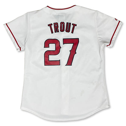 MIKE TROUT ANGELS JERSEY - YOUTH M