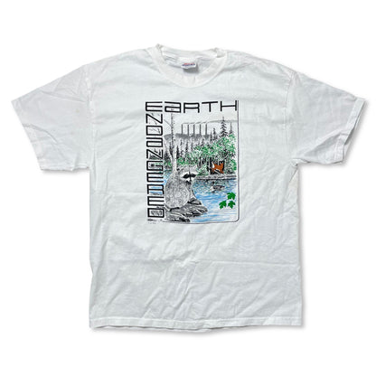 VINTAGE EARTH ENDANGERED T SHIRT - L