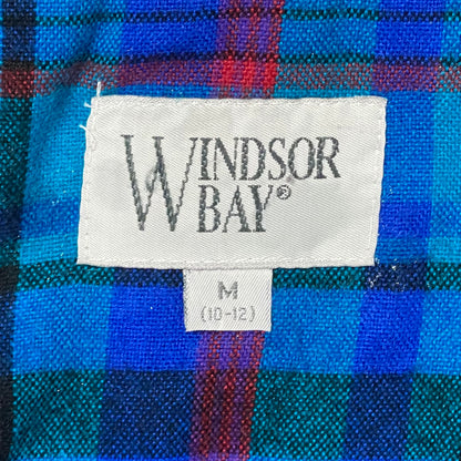 VINTAGE WINDSOR BAY FLANNEL LINED COAT - WOMEN’S M