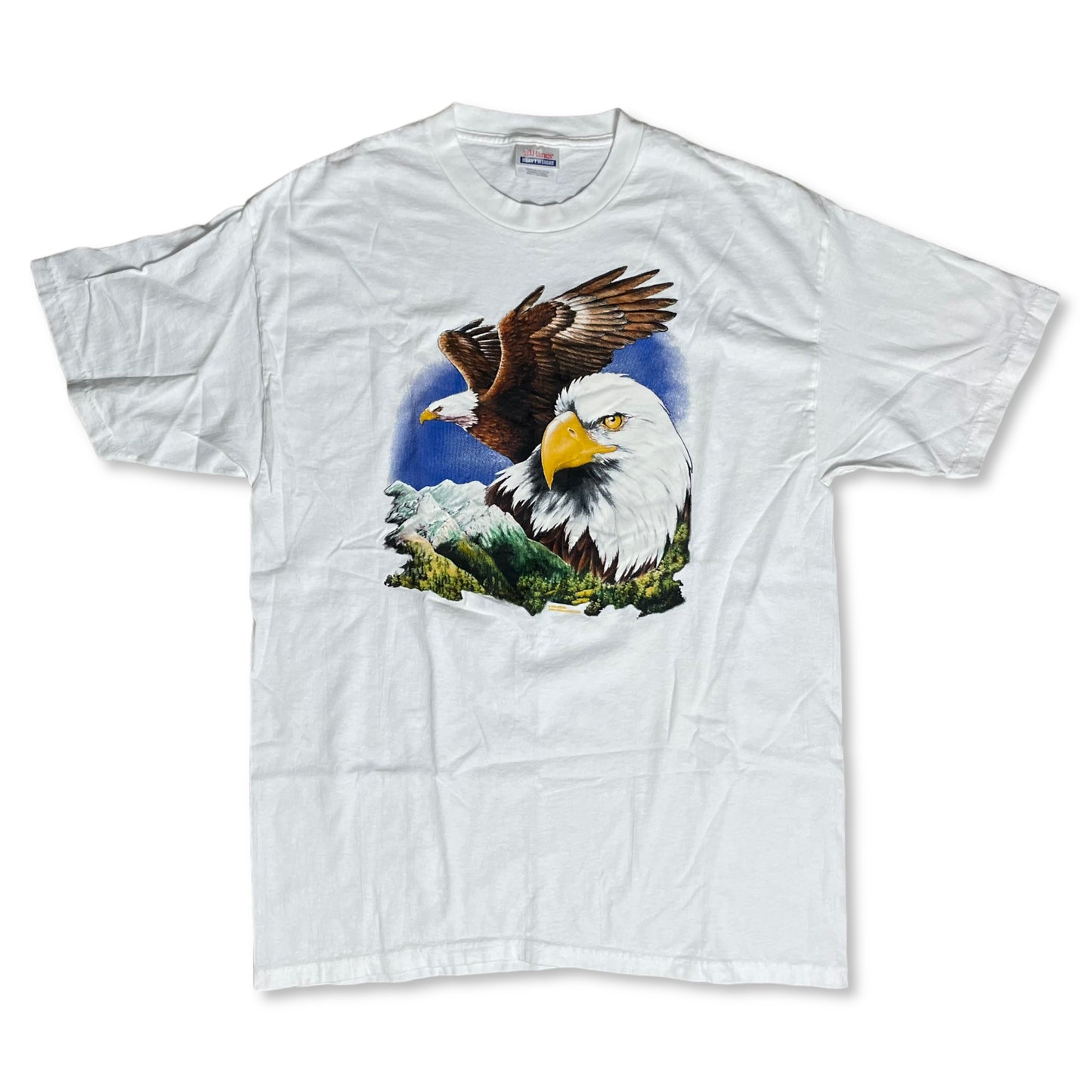 VINTAGE MAJESTIC EAGLE T SHIRT - L