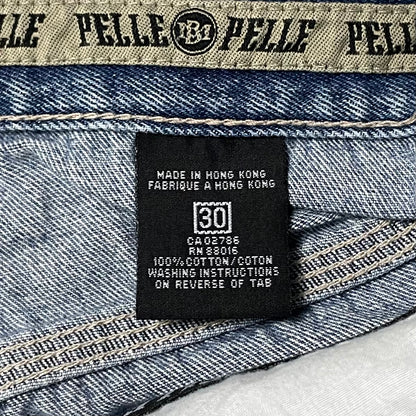 Y2K MARC BUCHANAN PELLE PELLE JORTS - 30