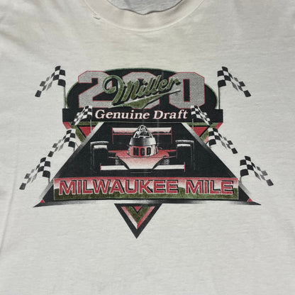 VINTAGE MILWAUKEE MGD RACING T SHIRT - XL