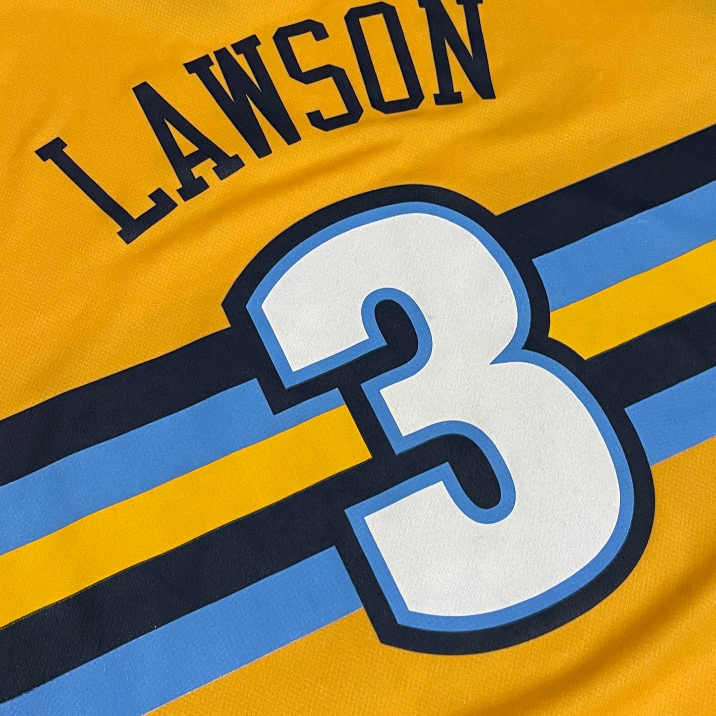 TY LAWSON NUGGETS JERSEY - M