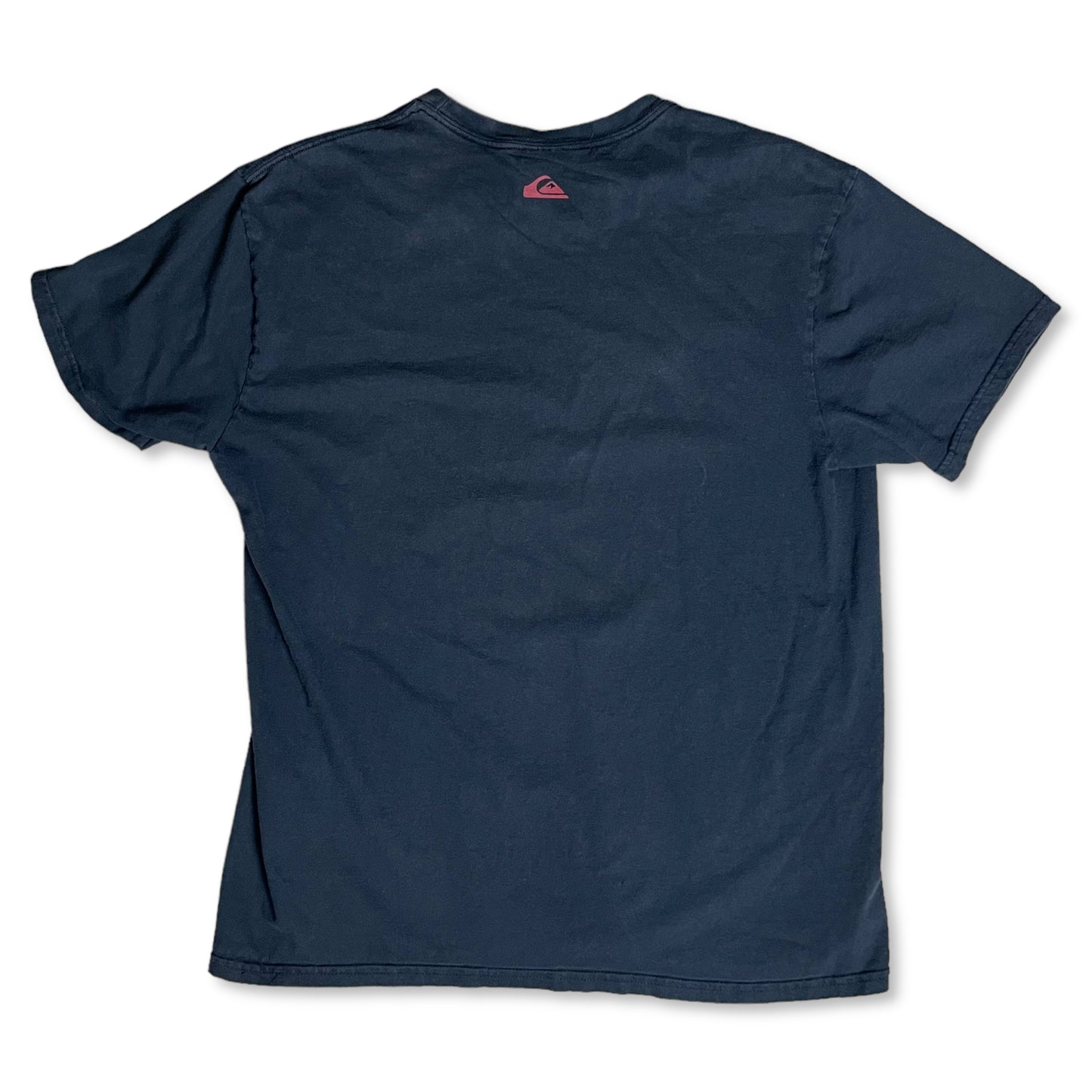 QUIKSILVER LOGO T SHIRT - L