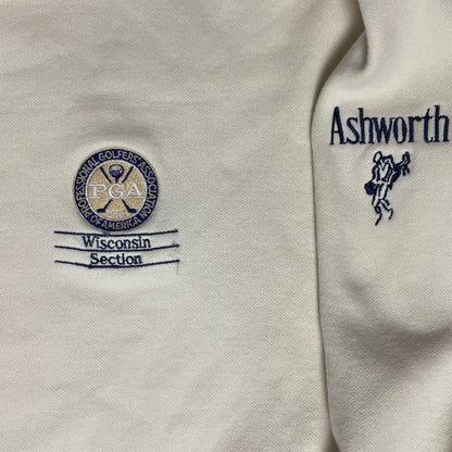 VINTAGE ASHWORTH PGA SWEATSHIRT - M