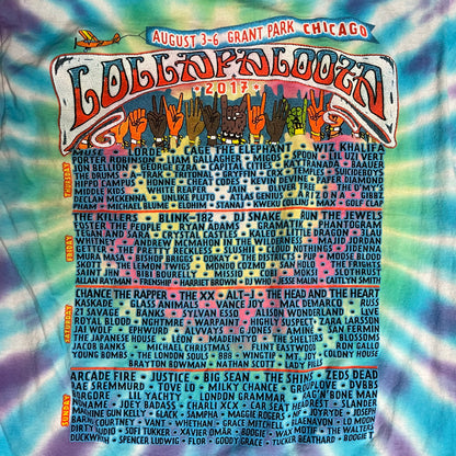 2017 LOLLAPALOOZA T SHIRT - XS