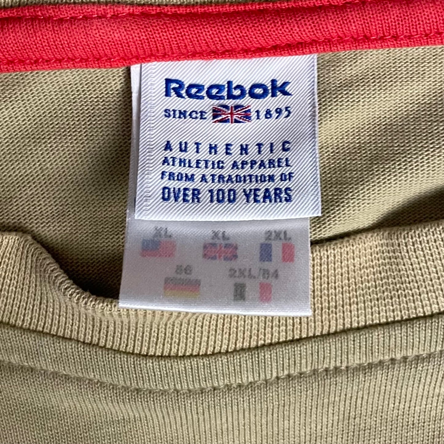 Y2K REEBOK LONG SLEEVE SHIRT - XL