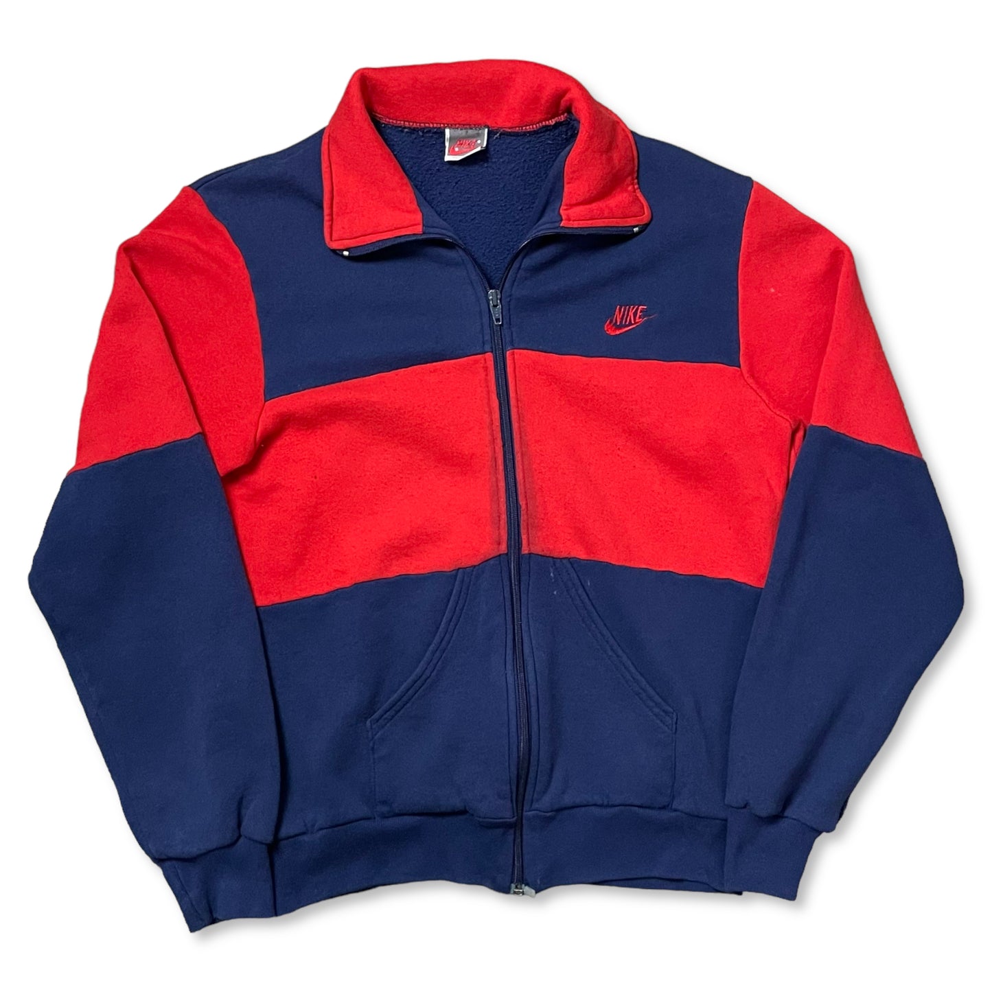 VINTAGE 80s NIKE FULL ZIP - M