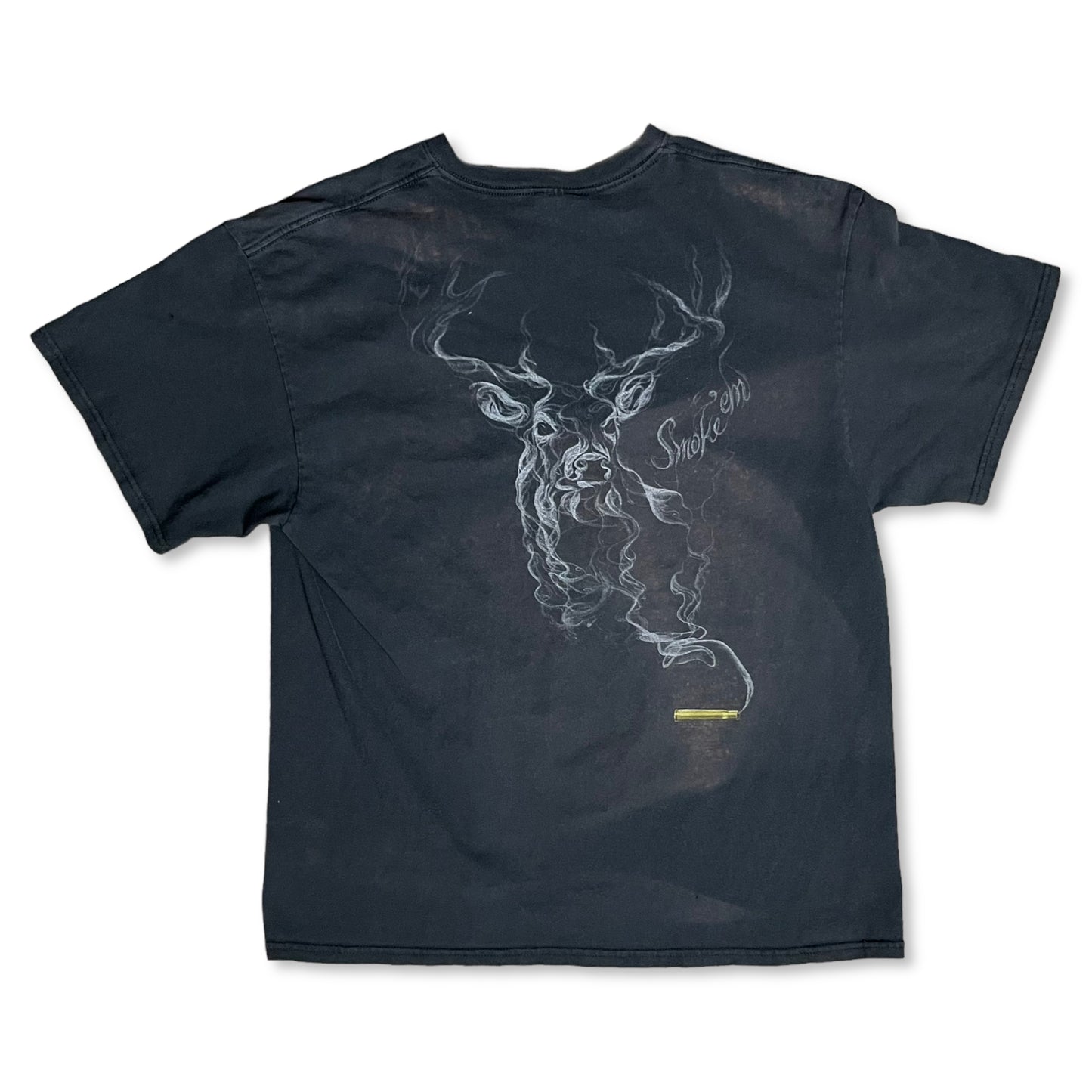 BUCK WEAR SMOKEY DEER T SHIRT - XL