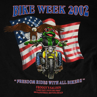 VINTAGE 2002 FROGGY’S BIKE WEEK LONG SLEEVE - XL