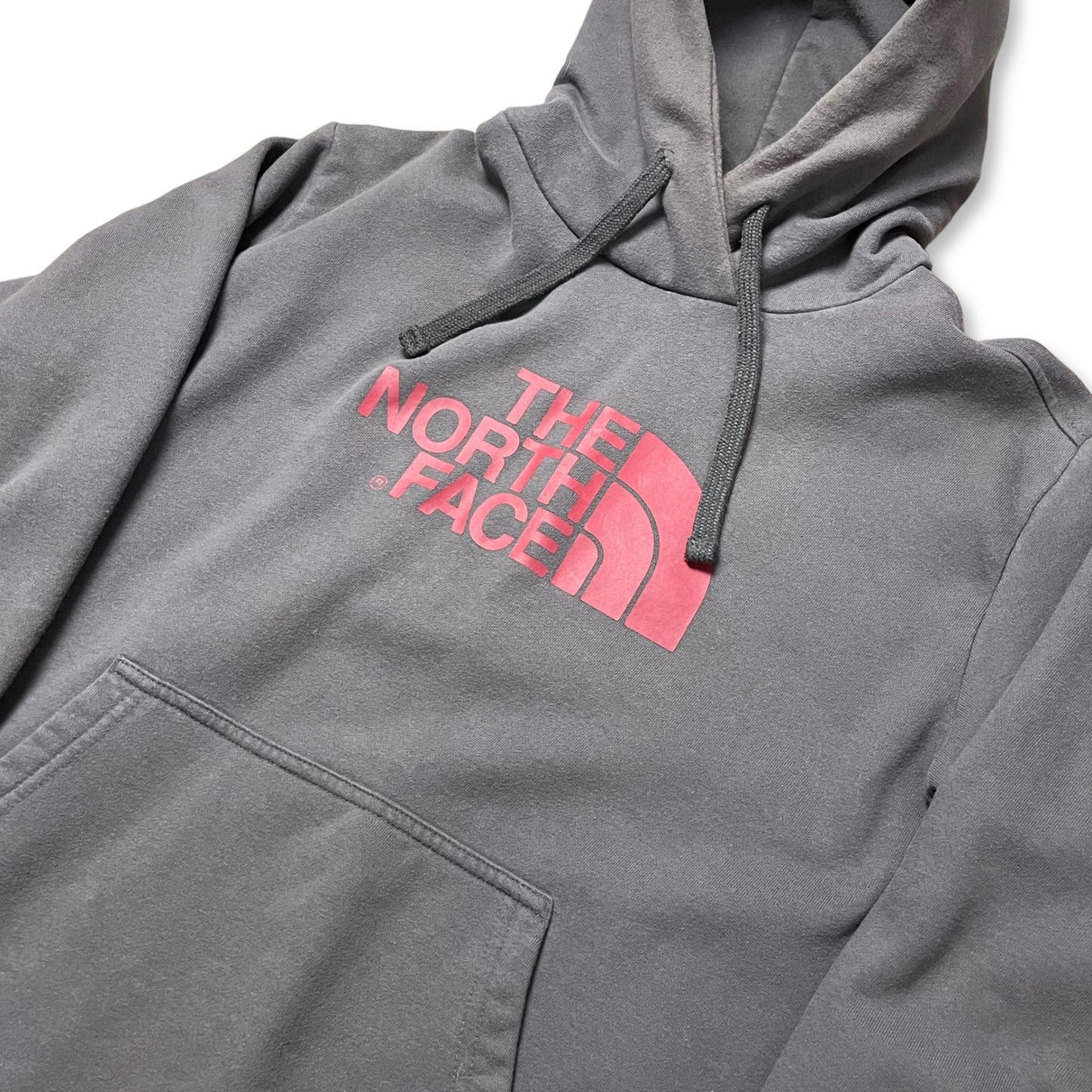 THE NORTH FACE RED LOGO HOODIE - M