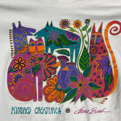 VINTAGE KINDRED CREATURES T SHIRT - WOMEN’S L