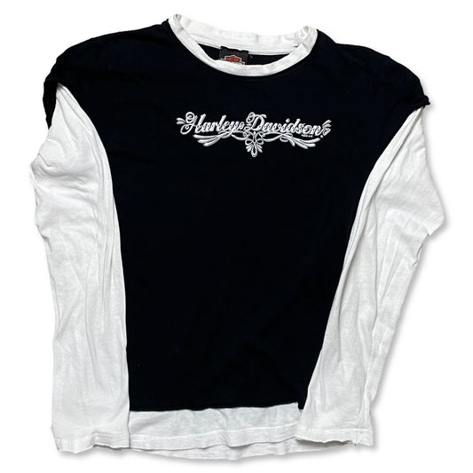 Y2K 2005 HARLEY DAVIDSON LONG SLEEVE - WOMEN’S L