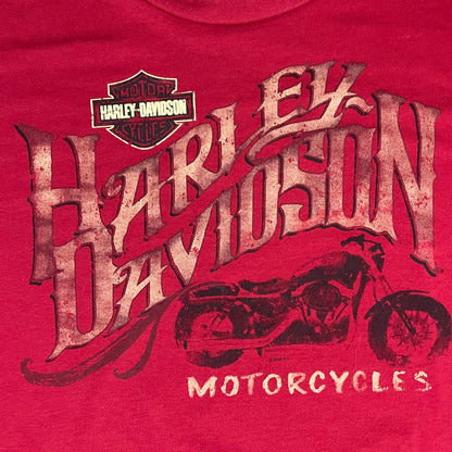 HARLEY DAVIDSON MOTORCYCLE GIRL T SHIRT - XXXL