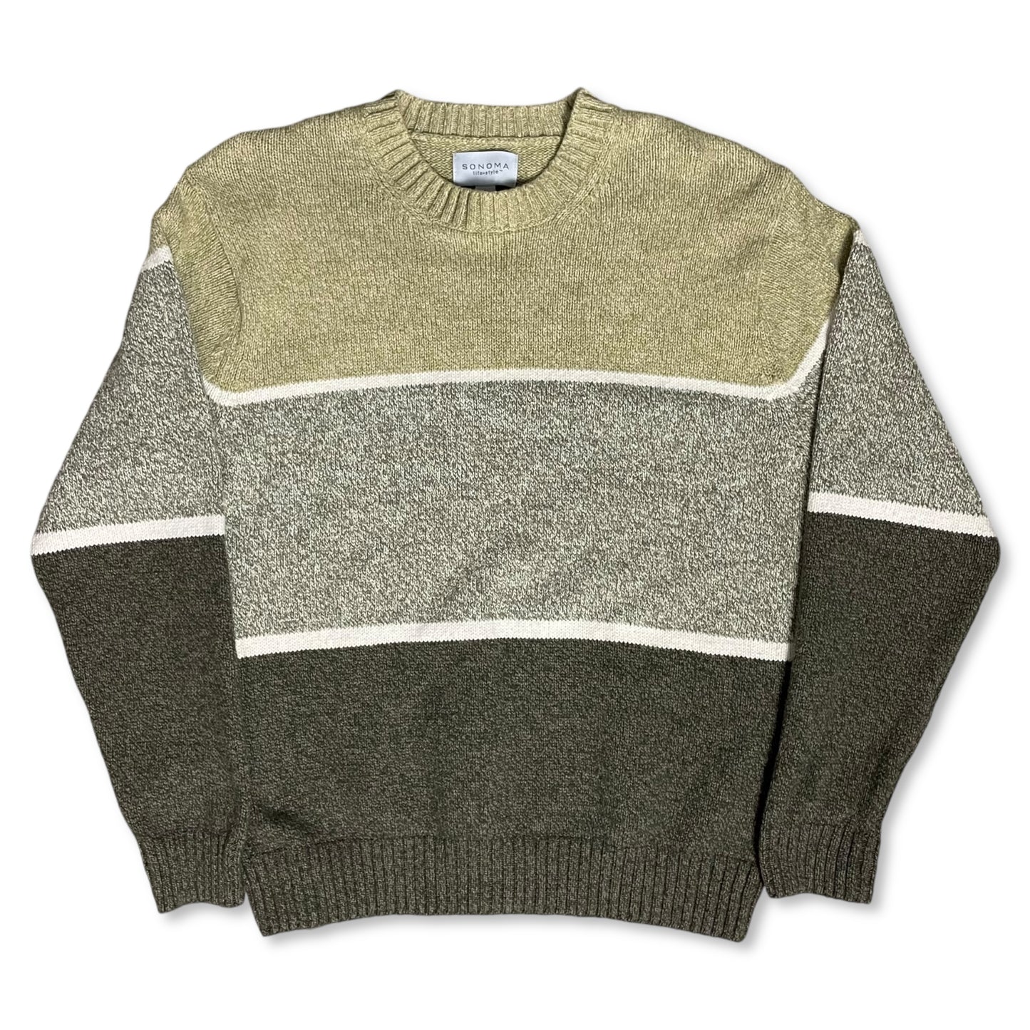 COLORBLOCK SWEATER - L