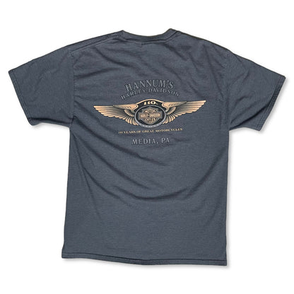 HARLEY DAVIDSON 110TH ANNIVERSARY T SHIRT - L