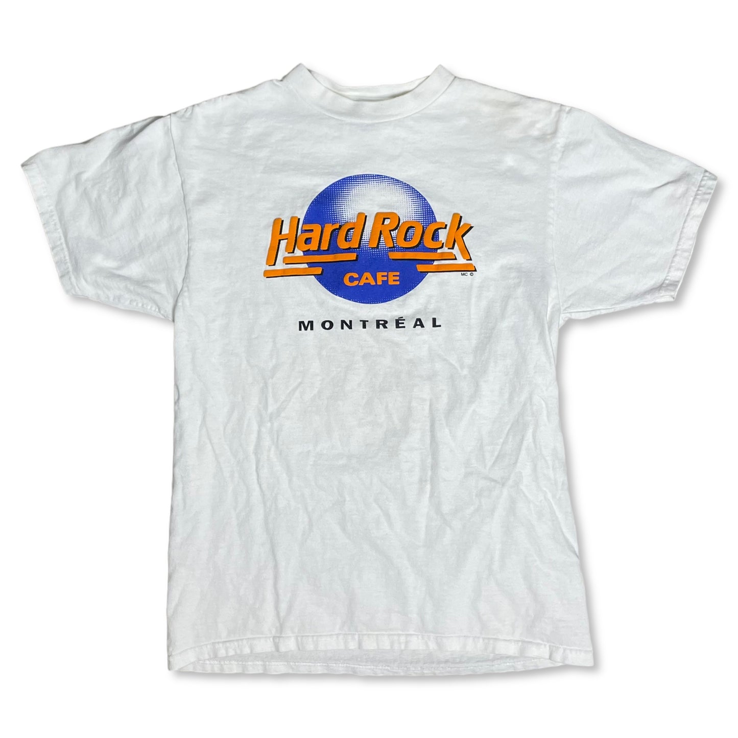 VINTAGE HARD ROCK CAFE MONTEAL T SHIRT - M