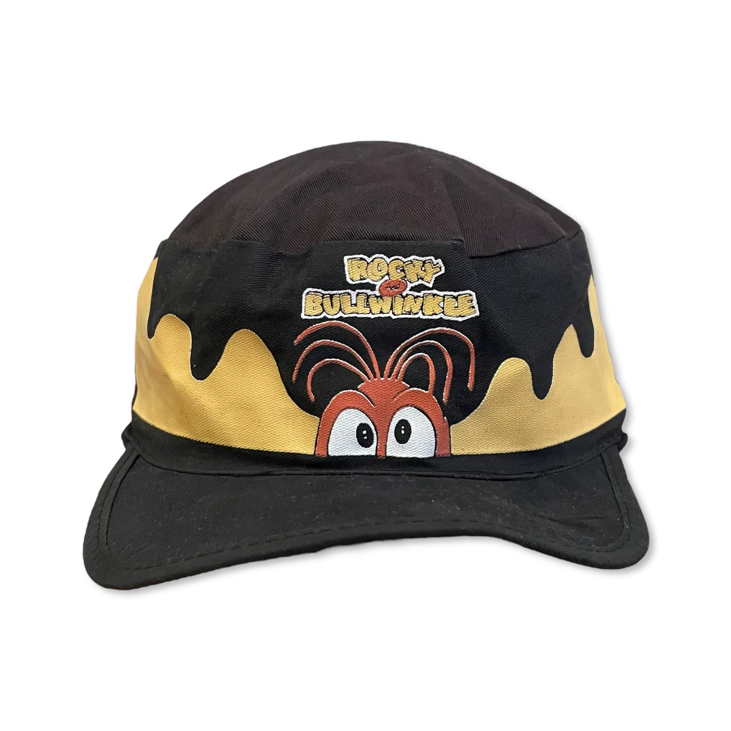 VINTAGE 1993 TACO BELL ROCKY & BULLWINKLE PAINTERS CAP