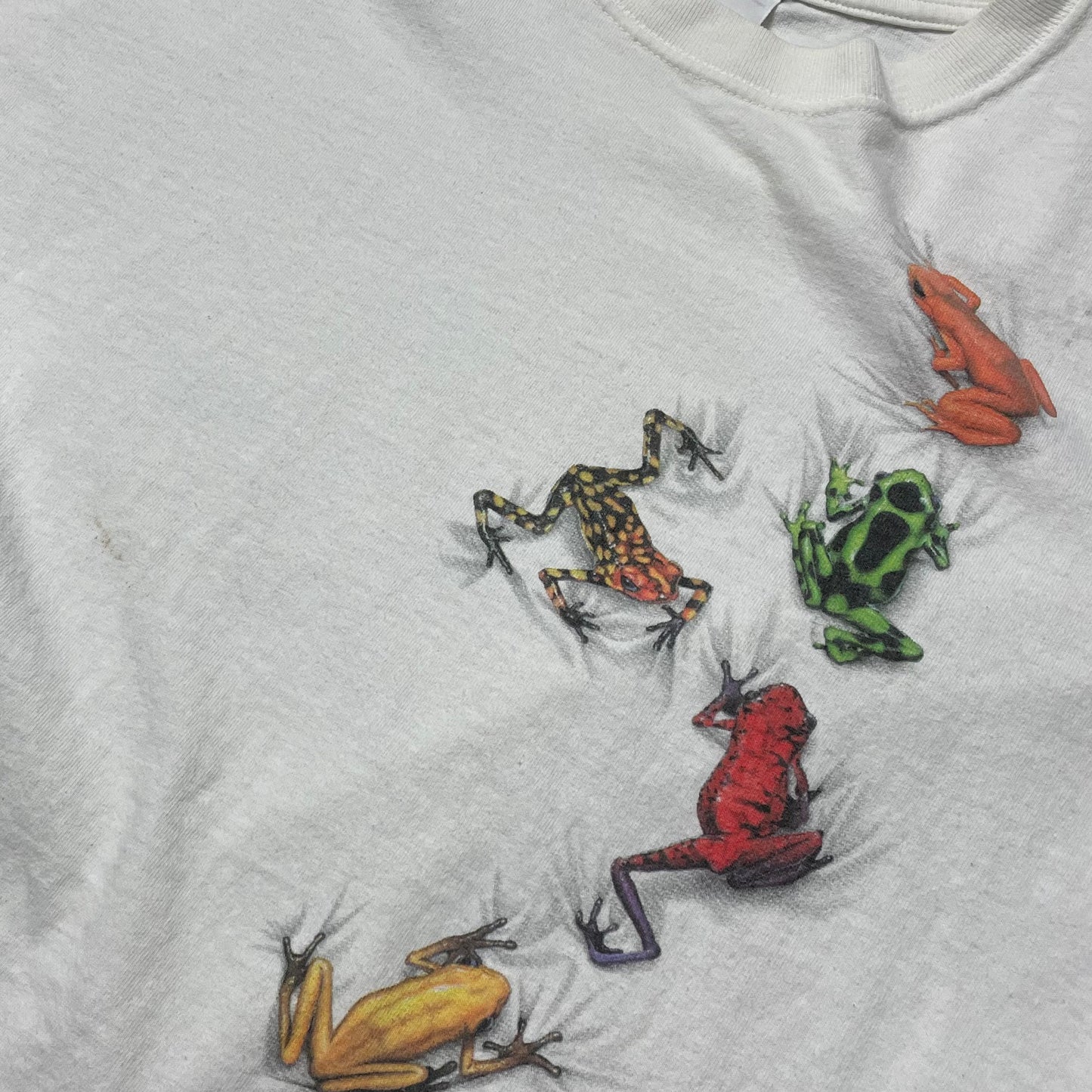 VINTAGE EXOTIC FROGS T SHIRTS - L