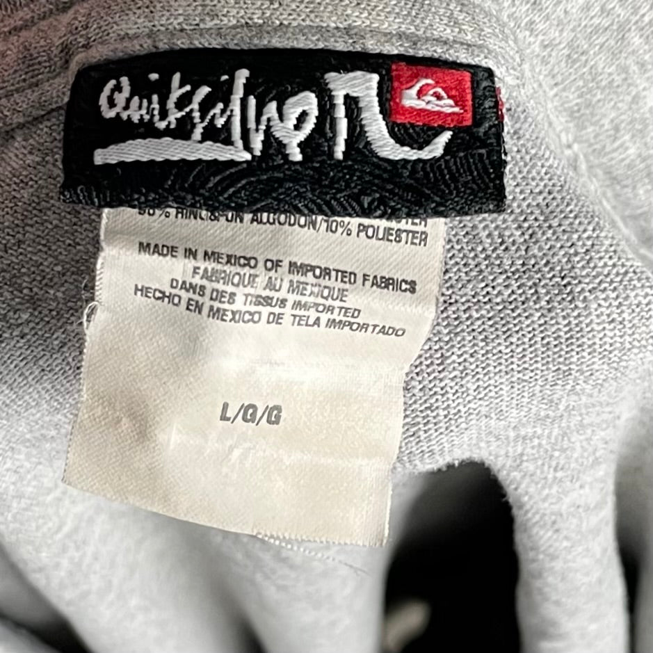 Y2K QUIKSILVER T SHIRT - L