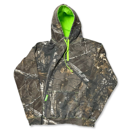 ONESHOT NEON CAMO HOODIE - XL