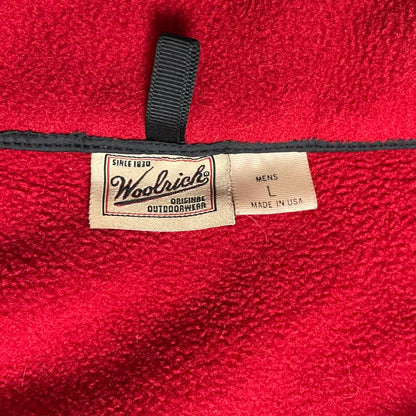 VINTAGE WOOLRICH FLEECE VEST - L