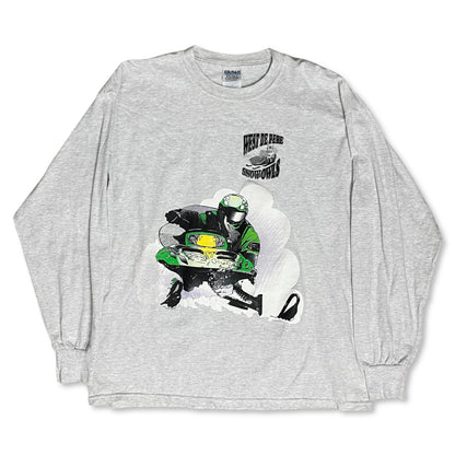 VINTAGE SNOWMOBILE LONG SLEEVE - XL