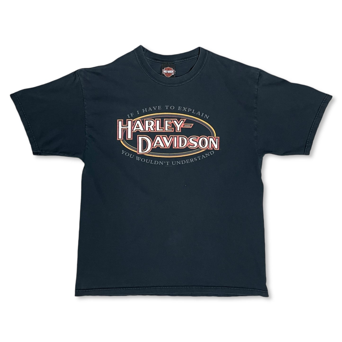 VINTAGE HARLEY DAVIDSON YOU WOULDNT UNDERSTAND T SHIRT - L