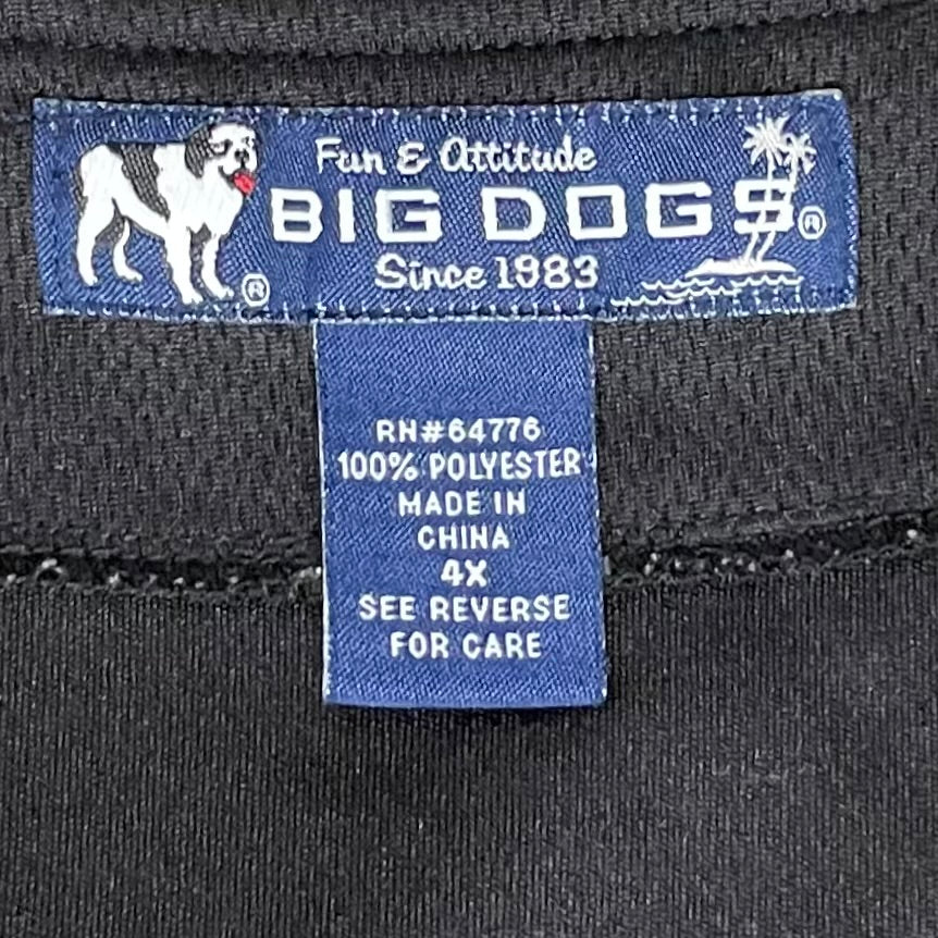 BIG DOGS BASEBALL JERSEY - XXXXL