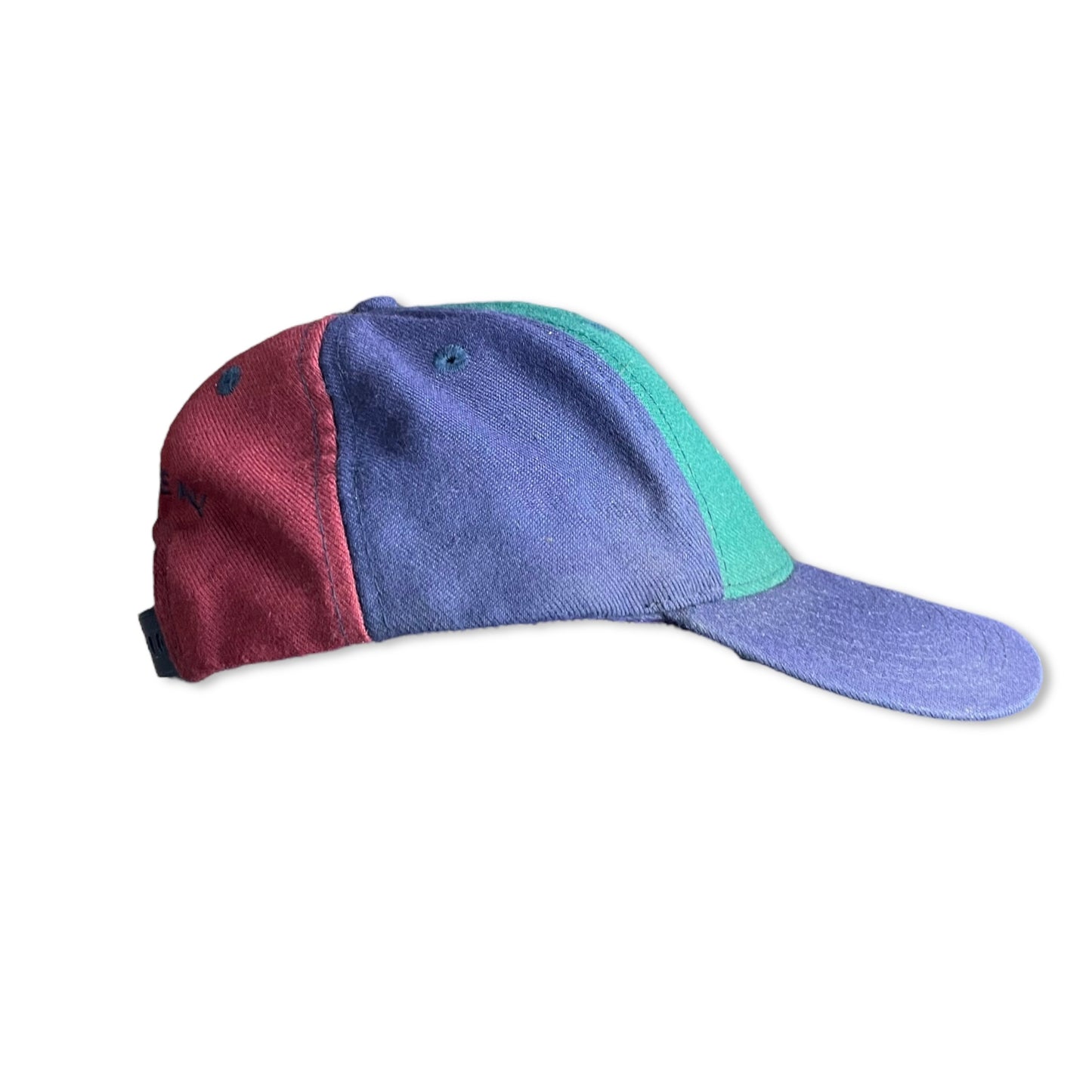 VINTAGE HARD ROCK CAFE COLORBLOCK SNAPBACK HAT - OS