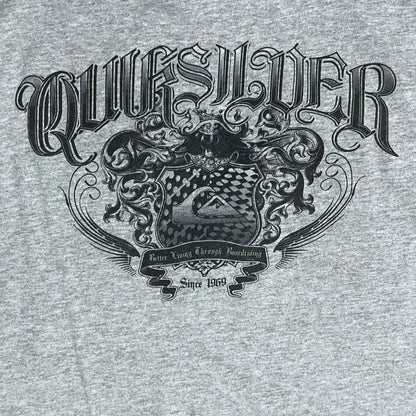 Y2K QUIKSILVER T SHIRT - L