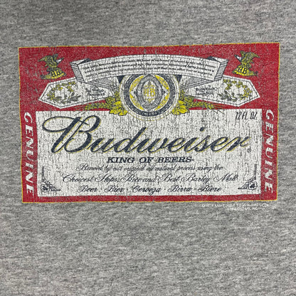 VINTAGE BUDWEISER BEER T SHIRT - M