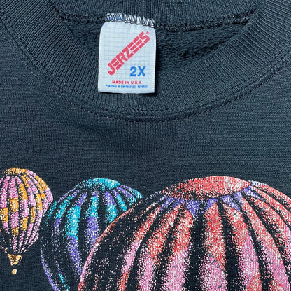 VINTAGE 1992 ALBUQUERQUE INTERNATIONAL BALLOON FESTIVAL CREWNECK - XXL