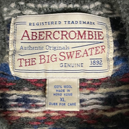 VINTAGE ABERCROMBIE BIG SWEATER - XL