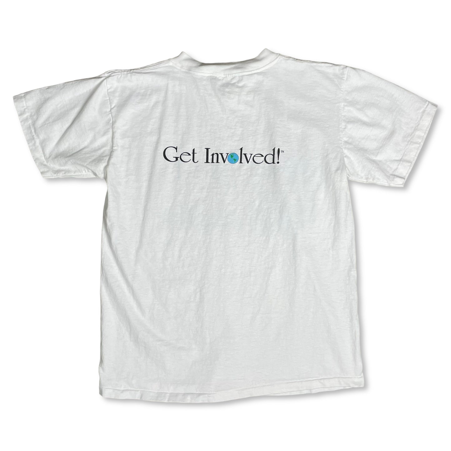 VINTAGE GET INVOLVED WILDERNESS T SHIRT - L