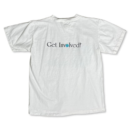 VINTAGE GET INVOLVED WILDERNESS T SHIRT - L