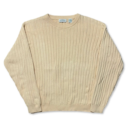 ST JOHN’S BAY CREAM SWEATER - XL